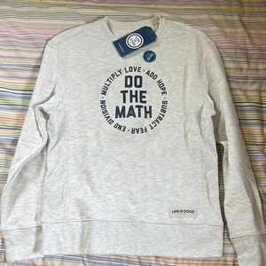 Life is Good “Do The Math” sweatshirt